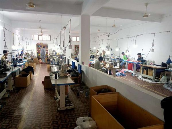 KITFORGE production floor in Sialkot, Pakistan