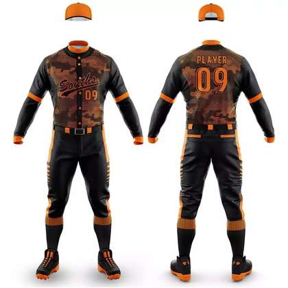Baseball Uniform — custom sports uniform by KITFORGE, code KF - BBU-9202